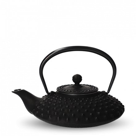 Iwachu Tetsu-Kyusu Kambin Schwarz L