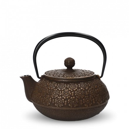 Iwachu Tetsu-Kyusu Sakura Goldcafe