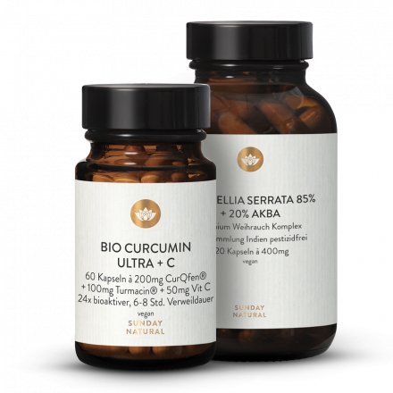 Curcuma Ultra + C Weihrauch Boswellia 85% + 20% AKBA