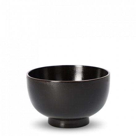Holzschale Kyōgata Schwarz