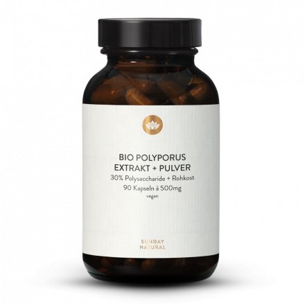 Bio Polyporus Extrakt + Pulver Kapseln