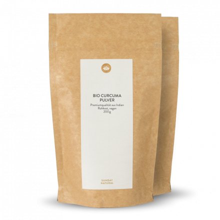 Bio Curcuma Pulver 200g