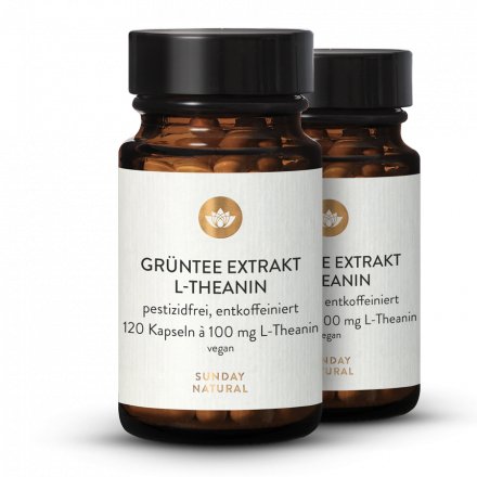 Grüntee Extrakt  L-Theanin 100 mg