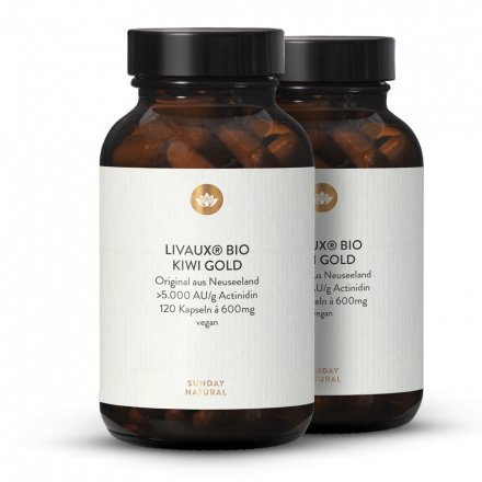 LIVAUX® Goldene Kiwi Kapseln