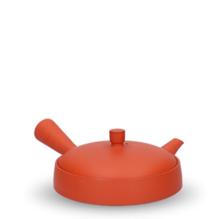Kyusu Tokoname Jinshu Hira Rot M