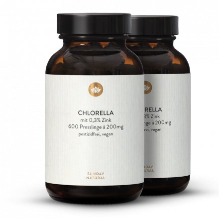 Chlorella Zink Presslinge