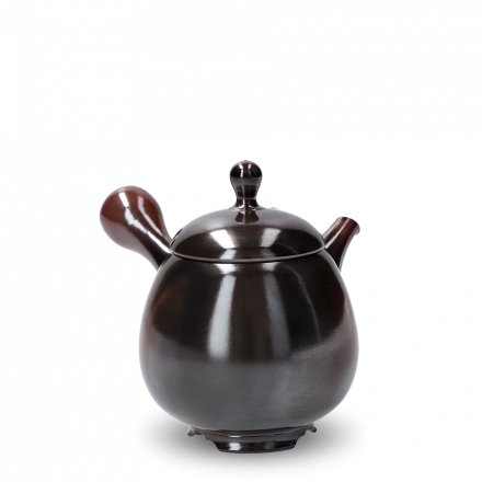 Kyusu Tokoname Setsudo Yohen Kodai 4 schwarz-braun