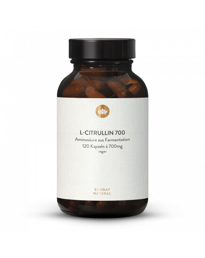 L-Citrullin & Citrullin Malat kaufen - natürliche vegane Aminosäure | Sunday Natural