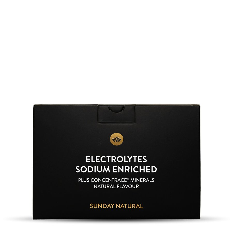 Natriumgehalt angereichert